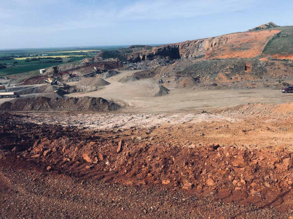 quarry-pre-blast-area
